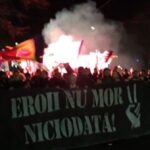 Eroii nu mor niciodata si pacat de sangele varsat. Suporterii i-au cinstit prin mars pe cei cazuti in Revolutia din Decembrie 89 de la Timisoara. Foto si video | OpiniaTimisoarei.ro