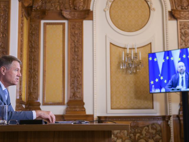 Klaus Iohannis i-a cerut președintelui Comisiei Europene mai multe fonduri nerambursabile și acces rapid la Planul de redresare al UE