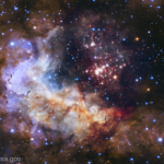 SPAŢIU/IMAGINEA SĂPTĂMÂNII: O maternitate stelară extrem de activă, fotografiată de Hubble