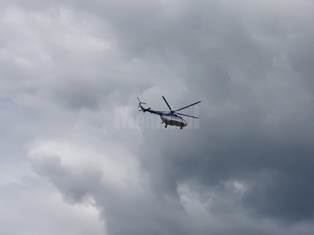 Descinderi la firme de prelucrarea lemnului survolate si din elicopter la Moldovita