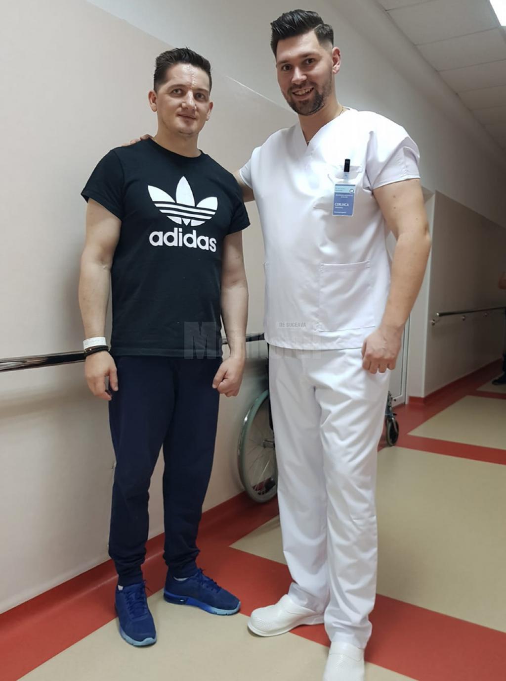 Alexandru Cerlinca de la kinetoterapie la lupta pentru salvarea de vieti