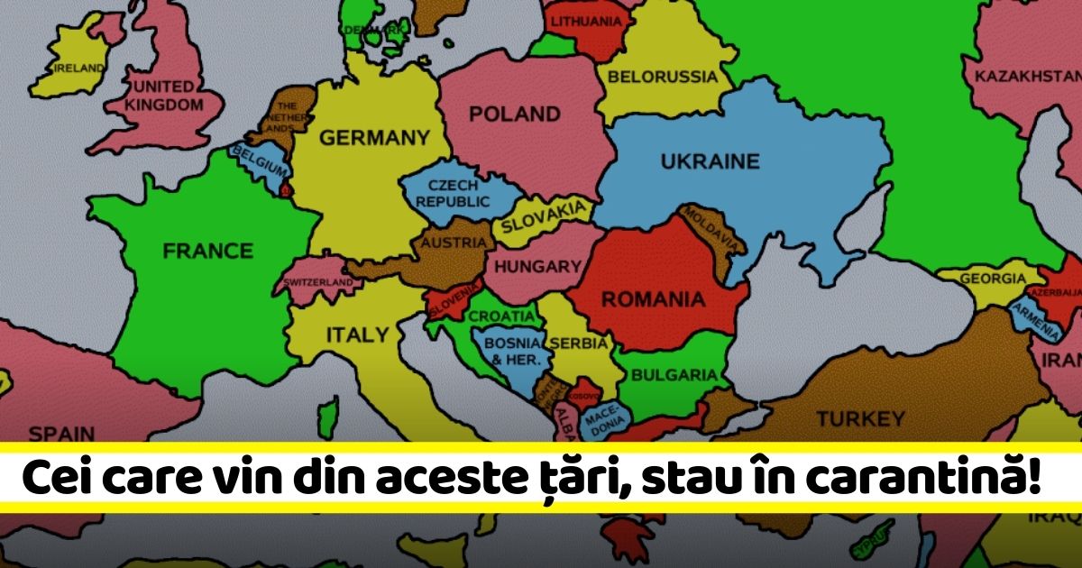România a actualizat lista cu țările din „zona galbenă”. Măsura intră în vigoare din 3 august