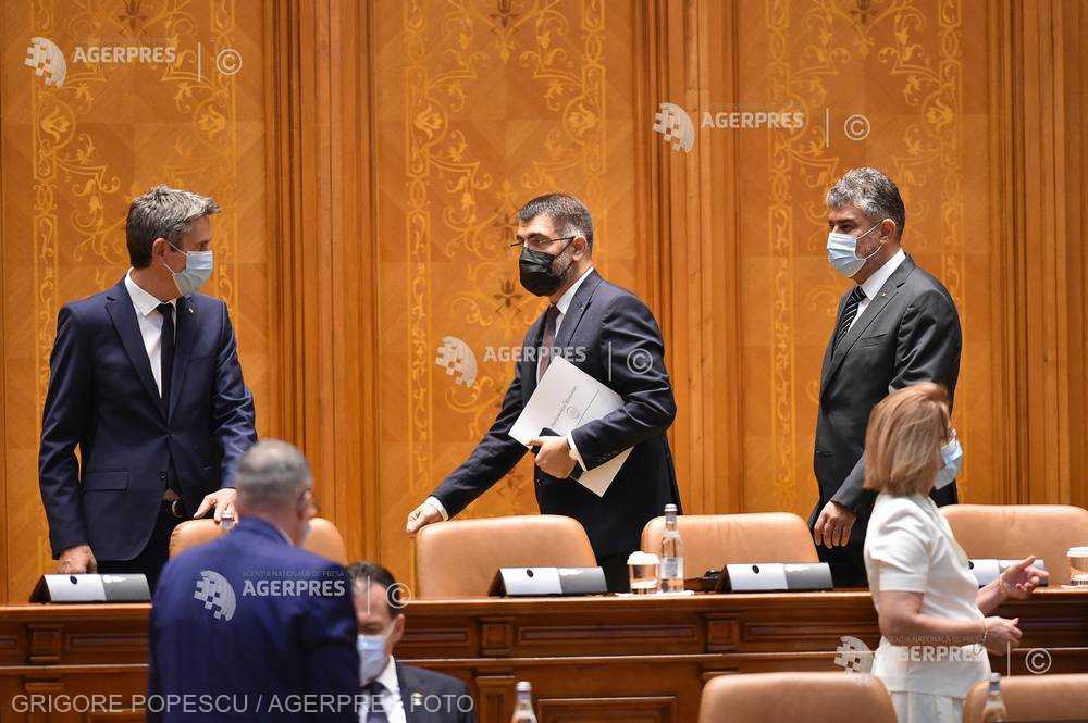 Parlament – Birouri permanente reunite: Moţiunea de cenzură va fi citită joi, de la ora 12,00