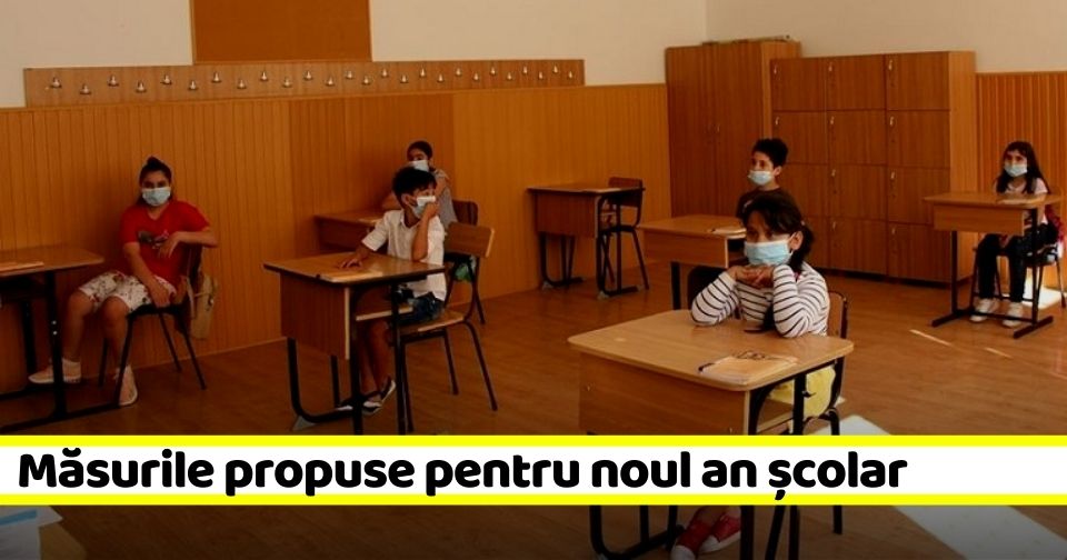 Măsurile propuse de Guvern pentru noul an școlar (document)