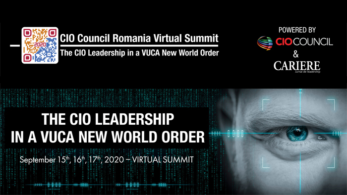 Despre “Leadership CIO în noua ordine mondială VUCA”: începe Conferința Națională a Asociației CIO Council România