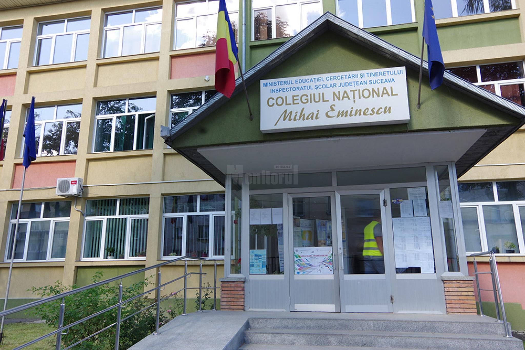 Colegiul National Mihai Eminescu intra in scenariul rosu si se inchide pentru 14 zile