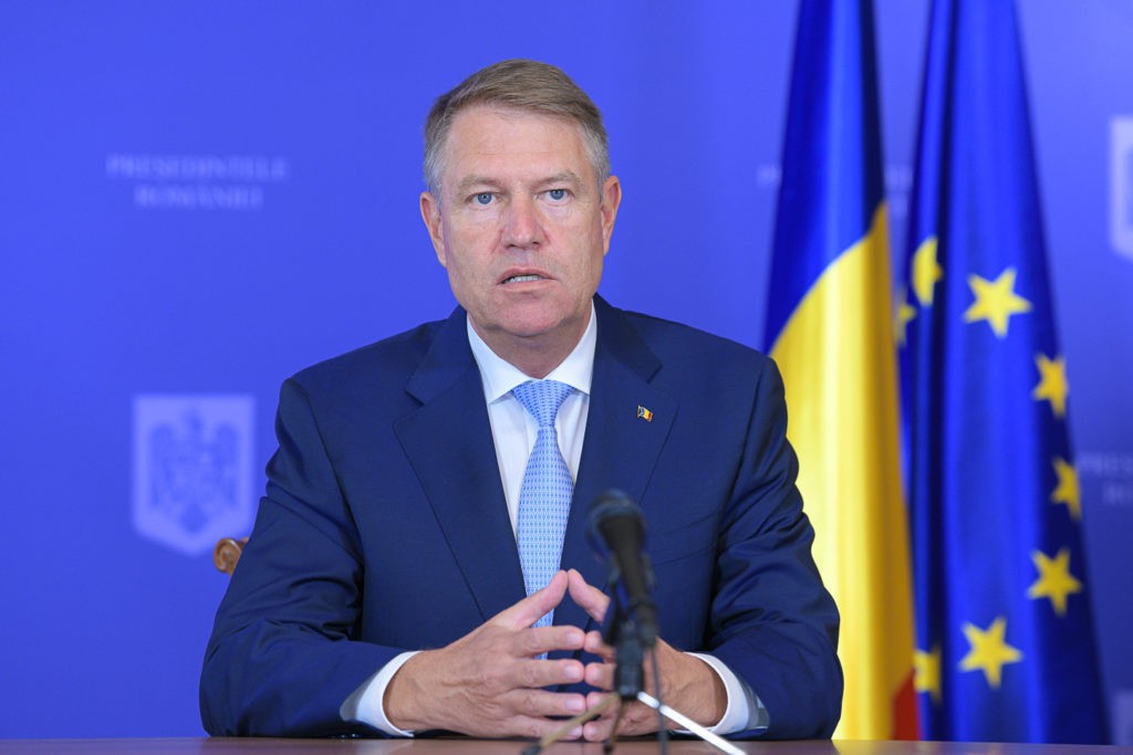 Iohannis îi urează recuperare rapidă preşedintelui Trump