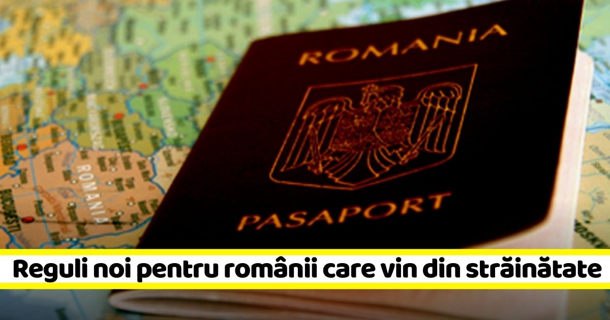 Reguli noi pentru românii care vin din străinătate (8 octombrie)