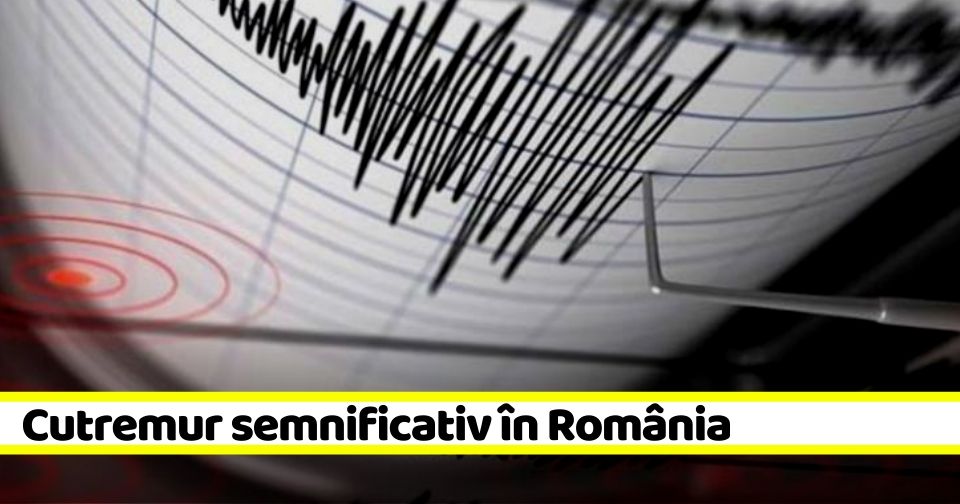 Cutremur cu magnitudinea de 4 grade pe scara Richter în această dimineață, într-o zonă mai puțin obișnuită a României