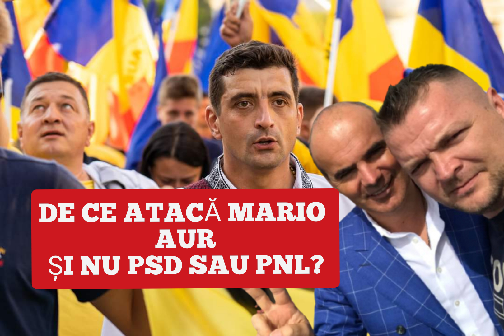 De ce atacă Mario Mocan AUR și nu tâlharii din PSD și PNL? Cu cine ții?