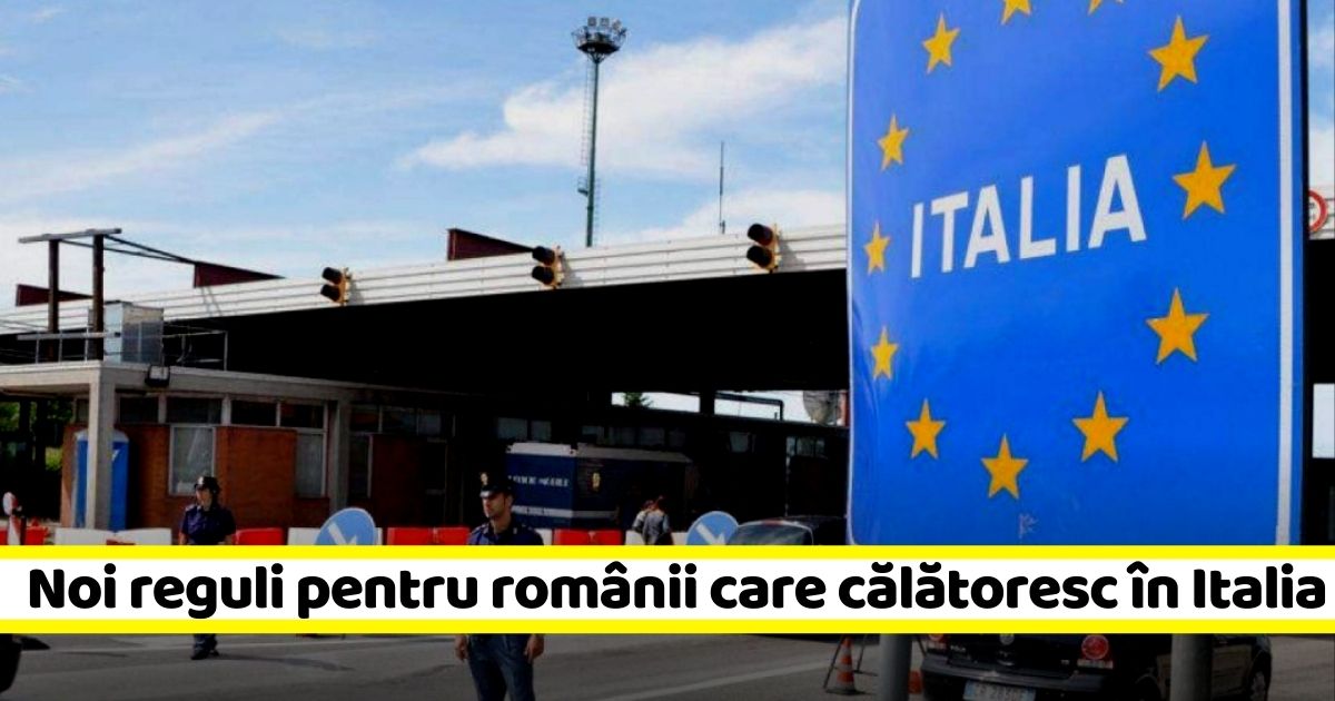 Noi reguli pentru românii care călătoresc în Italia (13 octombrie)