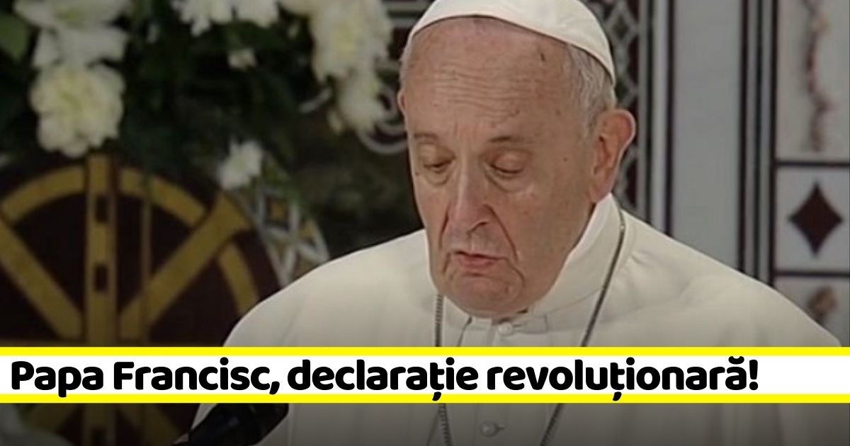 Moment istoric: Papa Francisc susține parteneriatul civil pentru persoanele de același sex