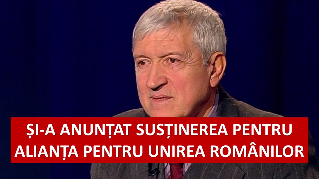 Actorul Mircea Diaconu și-a anunțat susținerea pentru Alianța pentru Unirea Românilor