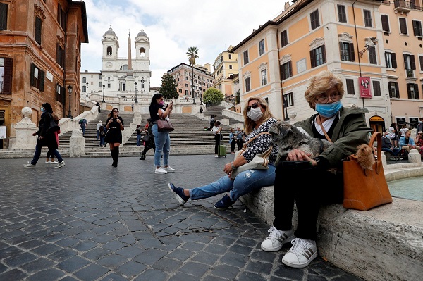 Coronavirus: Italia se apropie de 20.000 de noi cazuri pe zi – un nou record