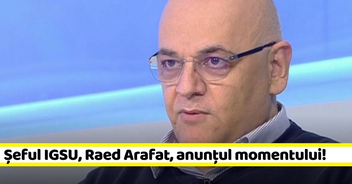 Raed Arafat: „Dacă nu reușim să ținem sub control, peste o lună vom lua alte măsuri”