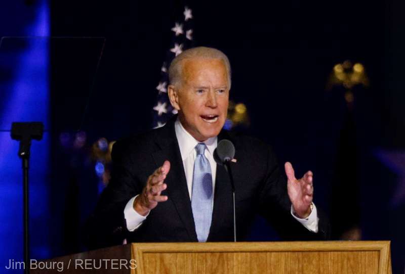 Preşedintele ales al SUA, Joe Biden, anunţă un grup operaţional pentru gestionarea pandemiei de COVID-19