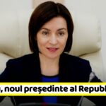 Maia Sandu este noul președinte al Republicii Moldova