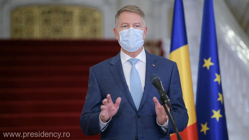 Klaus Iohannis: Restricțiile vor fi păstrate de Sărbători