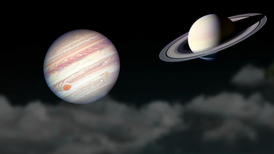 Jupiter și Saturn, portretul celor mai mari două planete din sistemul solar și sateliții lor super-interesanți