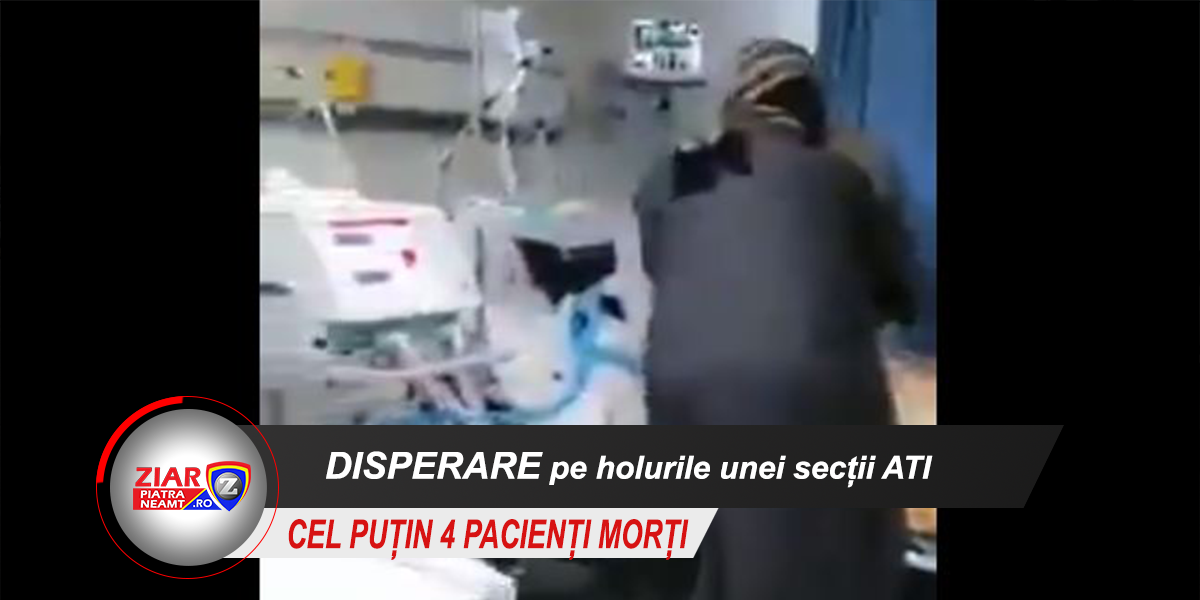 [VIDEO CU IMPACT EMOȚIONAL] O nouă tragedie lovește într-o secție ATI – Cel puțin 4 pacienți au murit ©