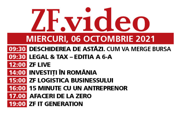 Emisiunile zilei de miercuri, 06 octombrie 2021