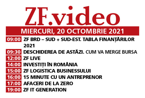 Emisiunile zilei de miercuri, 20 octombrie 2021