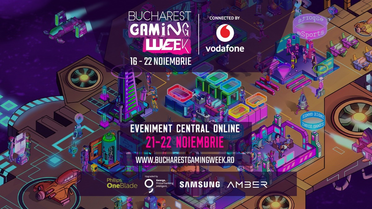 Începe Bucharest Gaming Week 2021, cel mai mare eveniment al jocurilor video din România