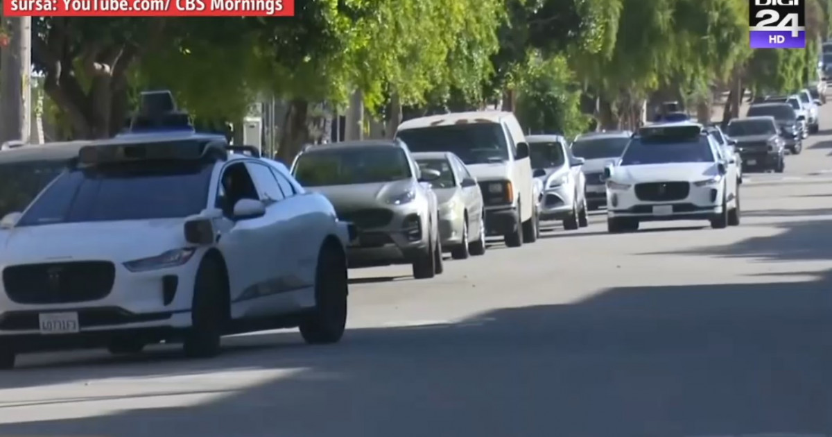 VIDEO. Misterul străduței din San Francisco pe care zilnic se formează ambuteiaje cu mașini autonome
