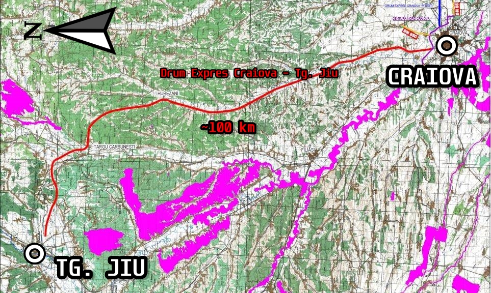 Două variante pentru Drumul Expres Târgu Jiu – Craiova