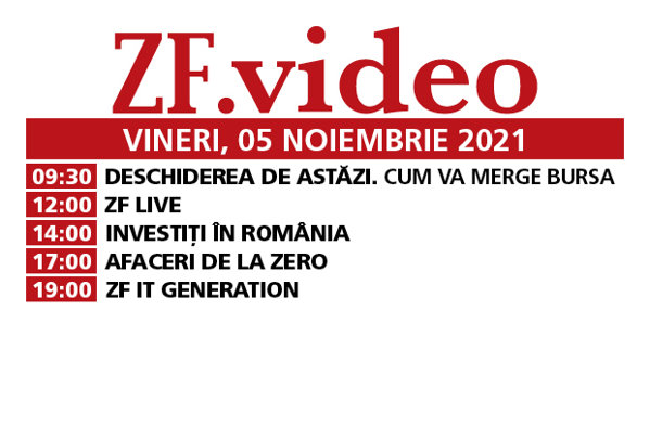 Emisiunile zilei de vineri, 05 noiembrie 2021