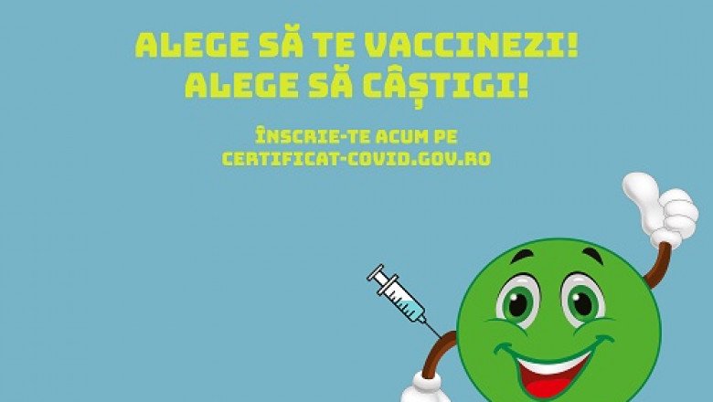 Duminică are loc a șasea extragere a Loteriei Vaccinării