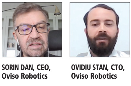 ZF Live. Sorin Dan, CEO şi Ovidiu Stan, CTO, Oviso Robotics: Închiriem roboţi care suplinesc forţa de muncă, iar costul fabricii va fi costul pe care oricum l-ar fi avut cu forţa de muncă