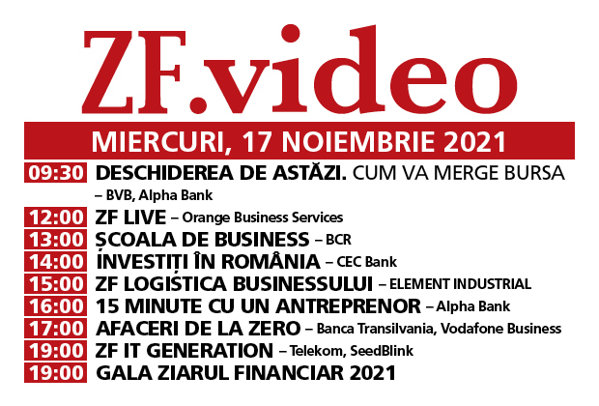 Emisiunile zilei de miercuri, 17 noiembrie 2021