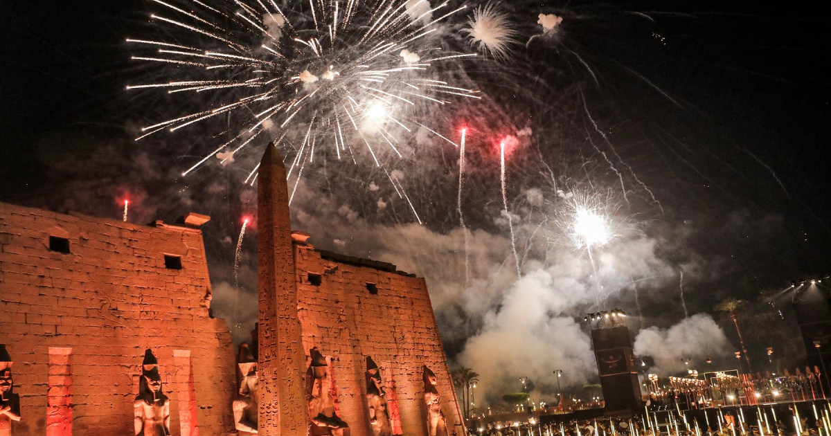 Spectacol impresionant în Egipt, unde a fost inaugurată “Aleea sfincşilor”