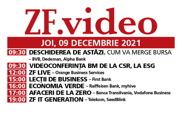 Emisiunile zilei de joi, 09 decembrie 2021