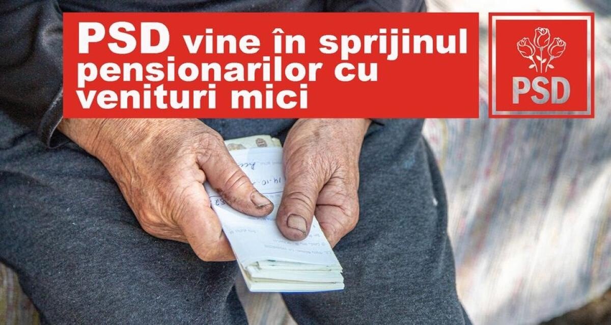 PSD Vrancea: Social-democrații vin  în sprijinul pensionarilor cu venituri mici