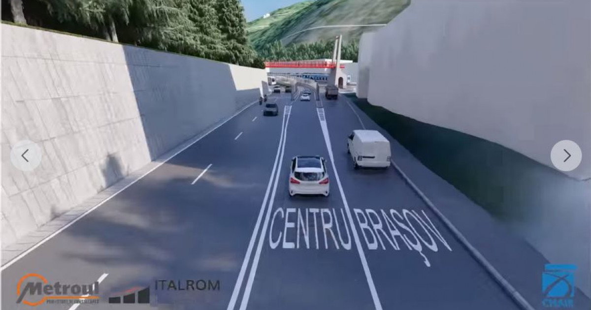Cum arată pasajele din Sinaia, care ar urma să fie gata în 2023. Șoferii care vin de la Brașov spre București vor merge în linie dreptă