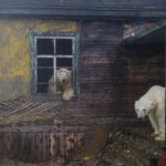 Imagini rare cu 30 de urși polari care au ocupat o fostă stație meteo sovietică