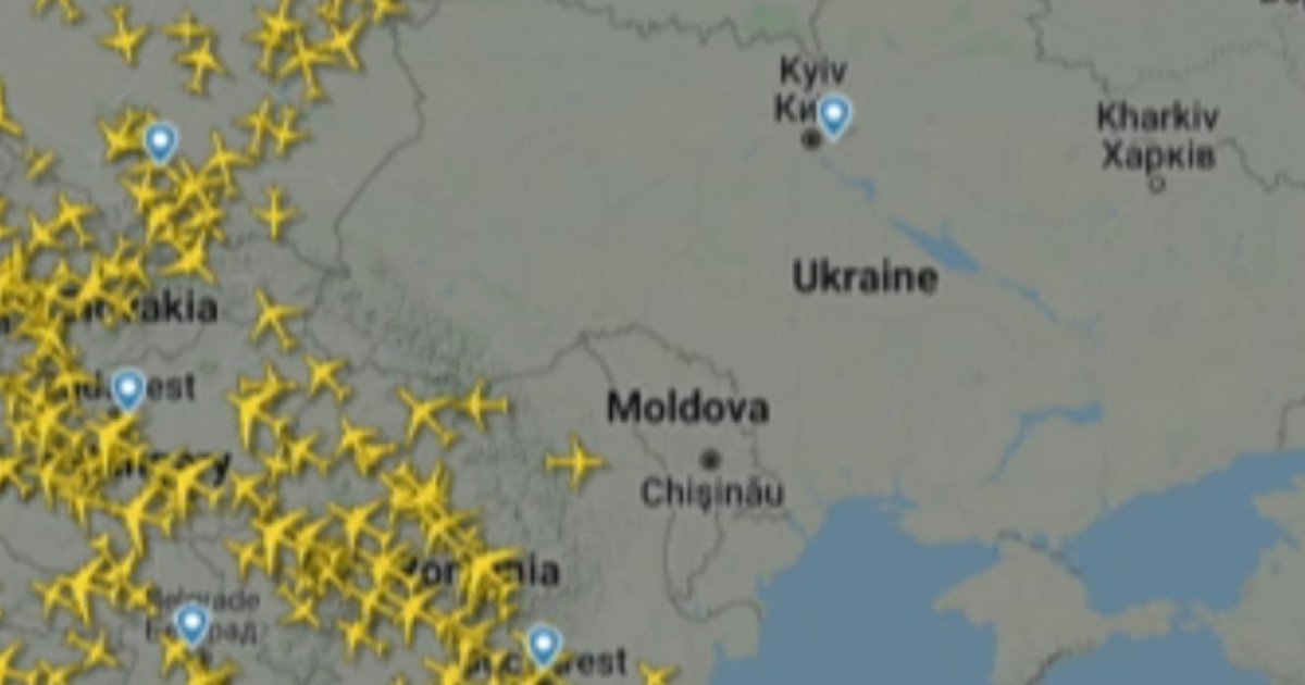 Republica Moldova a închis spațiul aerian